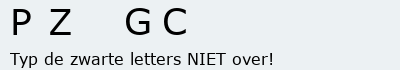 Bevestigingscode