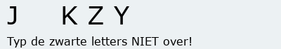 Bevestigingscode