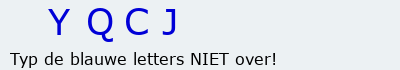 Bevestigingscode
