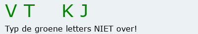Bevestigingscode