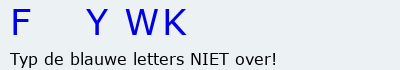 Bevestigingscode
