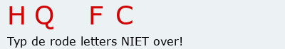 Bevestigingscode