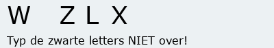 Bevestigingscode