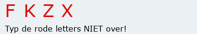 Bevestigingscode