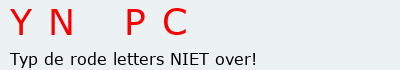 Bevestigingscode