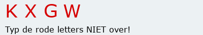 Bevestigingscode