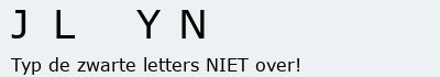 Bevestigingscode