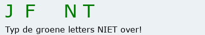 Bevestigingscode