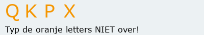 Bevestigingscode