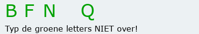 Bevestigingscode