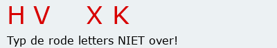 Bevestigingscode