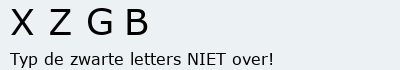 Bevestigingscode