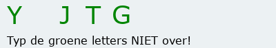 Bevestigingscode