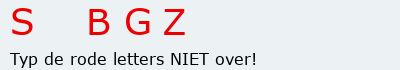 Bevestigingscode