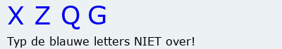 Bevestigingscode
