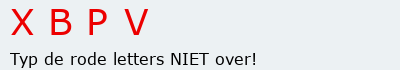 Bevestigingscode