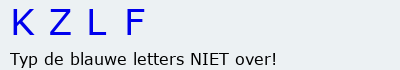 Bevestigingscode