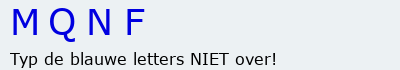 Bevestigingscode