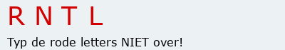 Bevestigingscode