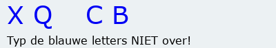 Bevestigingscode