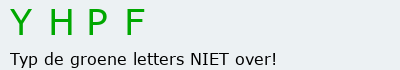 Bevestigingscode