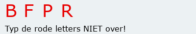 Bevestigingscode
