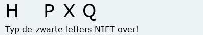 Bevestigingscode