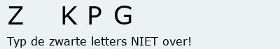 Bevestigingscode