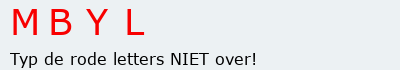 Bevestigingscode
