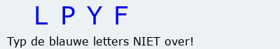 Bevestigingscode