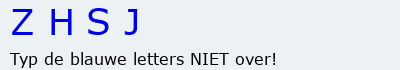 Bevestigingscode