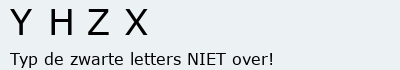 Bevestigingscode