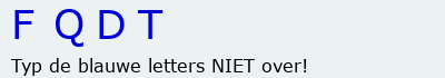 Bevestigingscode