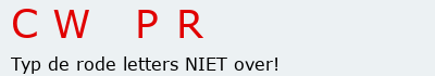 Bevestigingscode