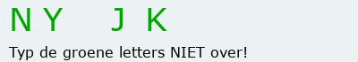 Bevestigingscode