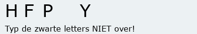 Bevestigingscode