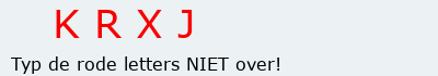 Bevestigingscode