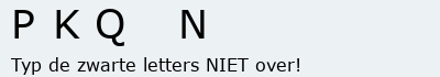 Bevestigingscode