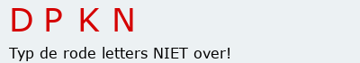 Bevestigingscode