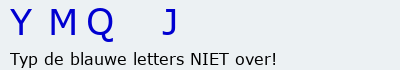 Bevestigingscode