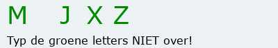 Bevestigingscode