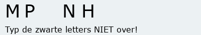 Bevestigingscode