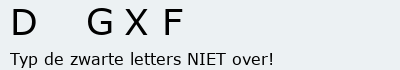 Bevestigingscode