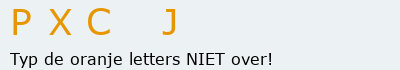 Bevestigingscode