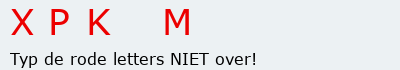 Bevestigingscode