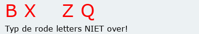 Bevestigingscode