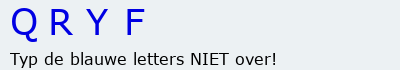 Bevestigingscode
