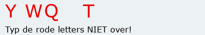Bevestigingscode