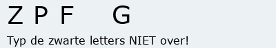 Bevestigingscode