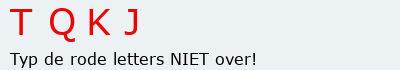 Bevestigingscode